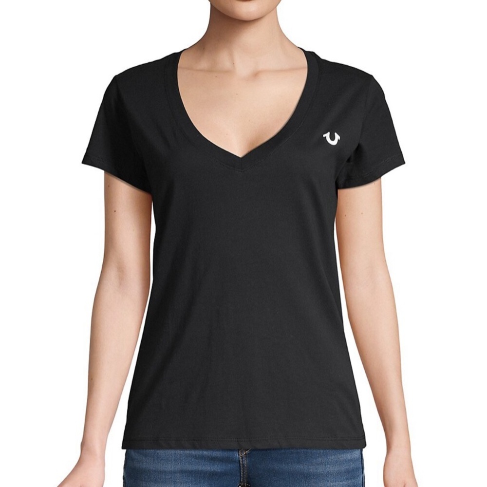 True Religion Logo Cotton Tee (S)
